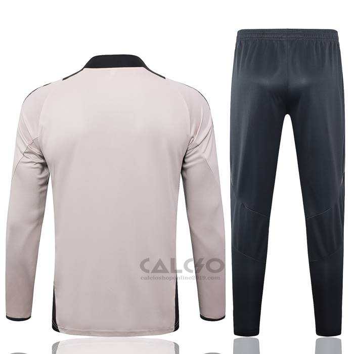 Tuta da Track di Felpa Real Madrid Bambino 2024-2025 Rosa Claro